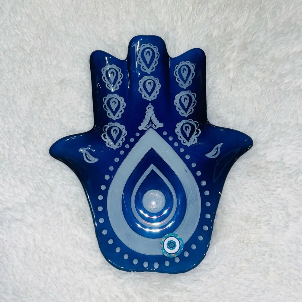Decorative Hamsa Dish - Picture 2 of 9